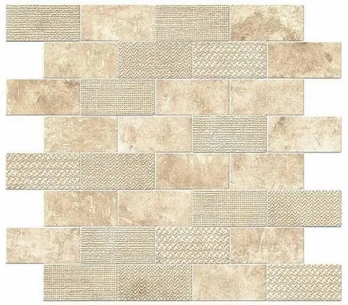 Мозаика Atlas Concorde 9AKB Aix Blanc Minibrick Tumbled 30,5x30,5