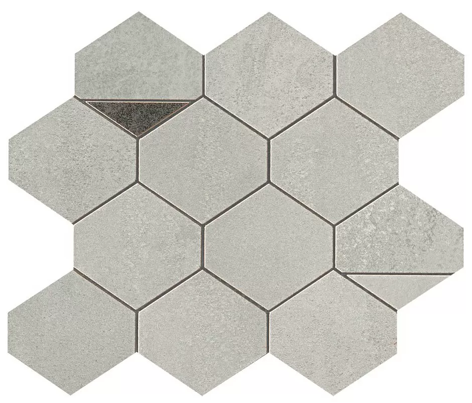 Мозаика Atlas Concorde 9BNA Blaze Aluminium Mosaico Nest 29.4x25.8