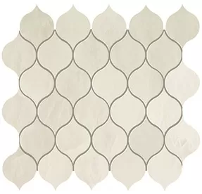 Мозаика Atlas Concorde 9EDW Marvel Imperial White Drop Mosaic 27.2x29.7