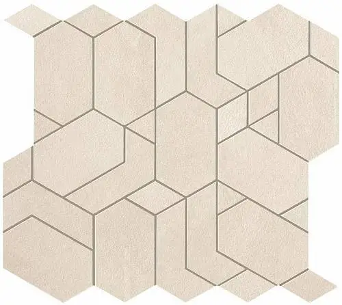 Мозаика Atlas Concorde A0P8 Boost Pro Ivory Mosaico Shapes 31x33,5