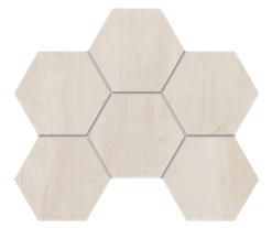 Керамогранит Estima Мозаика SF01 Hexagon 25x28,5 непол.