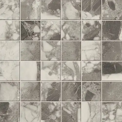 Мозаика Atlas Concorde Forte dei Marmi Ceppo Apuano Pearl Mosaic Lap 30x30 (610110001057)